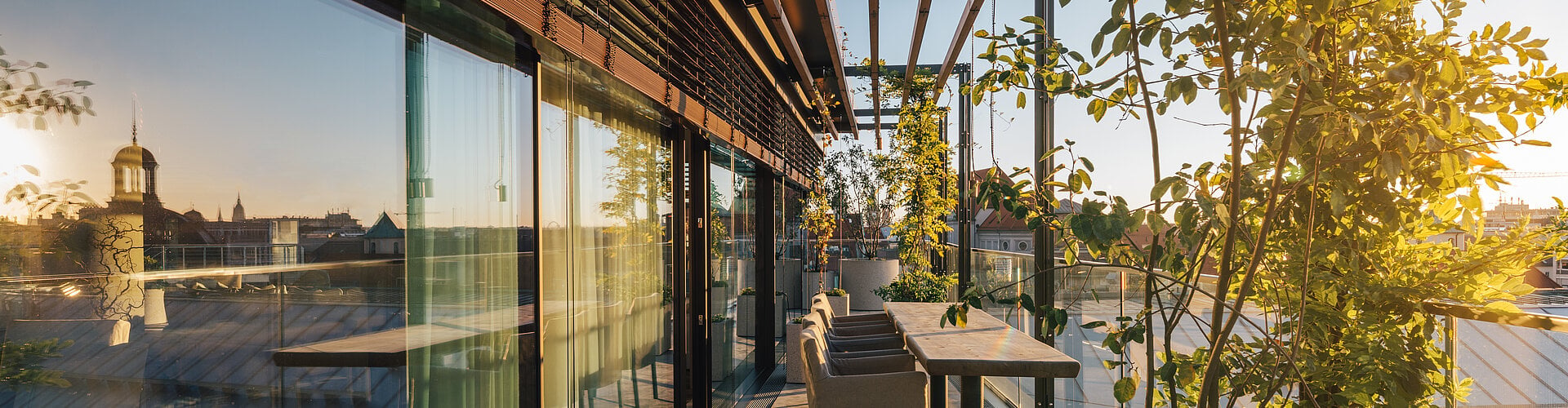 Hotel Bayerischer Hof Terrasse der Penthouse Garden Suite