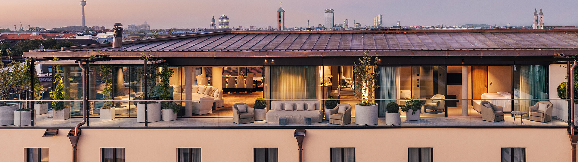 Hotel Bayerischer Hof Penthouse Garden Suite