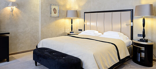 [Translate to Arabisch:] Doppelzimmer Superior Bayerischer Hof