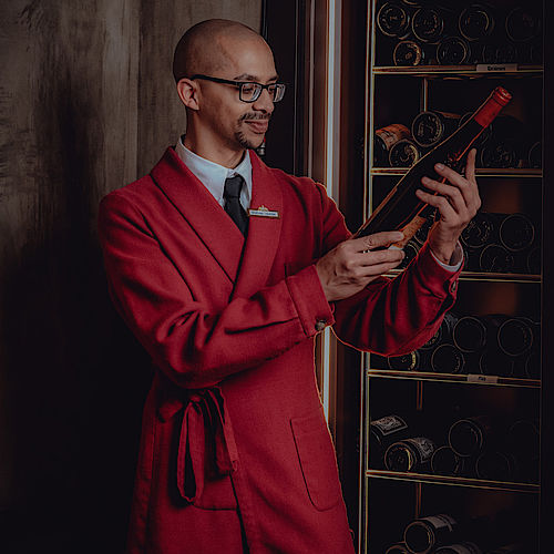 Meet our Sommelier, Talukder Shahzad and immerse in the world of fine wines and exquisite cuisine at our restaurant...